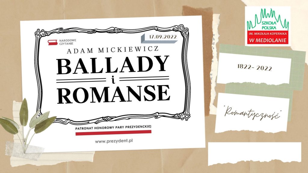 Narodowe czytanie wrzesień 2022