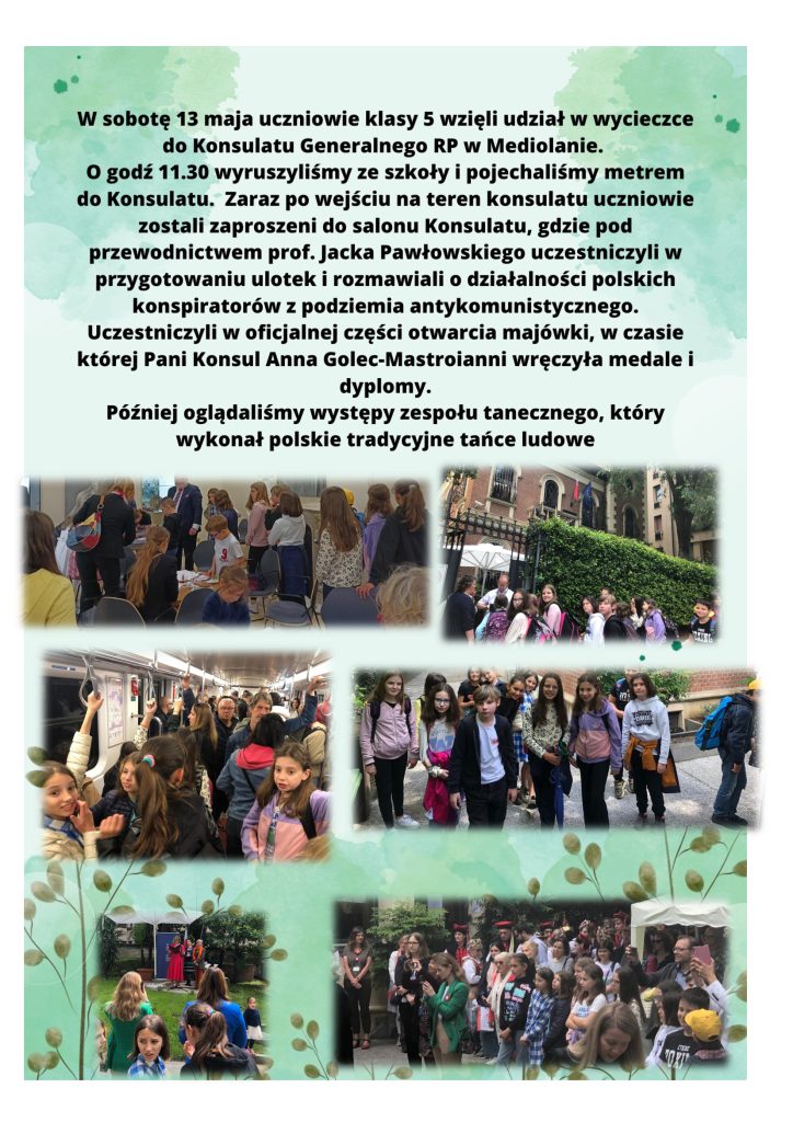 Wycieczka do Konsulatu