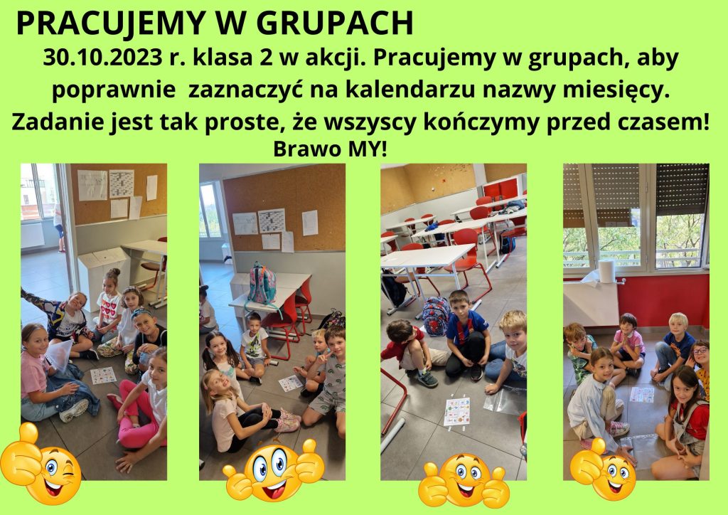 Pracujemy w grupach – klasa 2