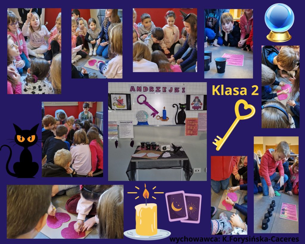 Andrzejki w klasie 2