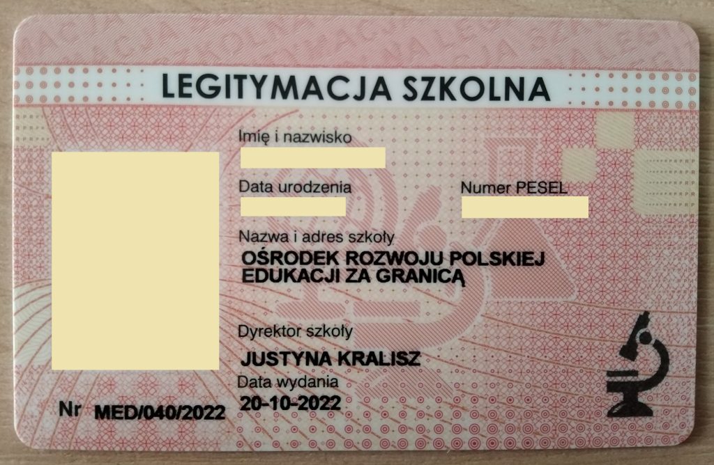 Przedłużenie ważności legitymacji