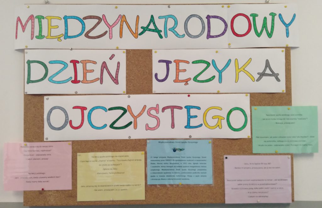 Międzynarodowy Dzień Języka Ojczystego w Szkole Polskiej