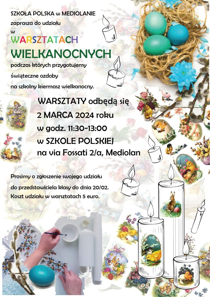 Warsztaty wielkanocne