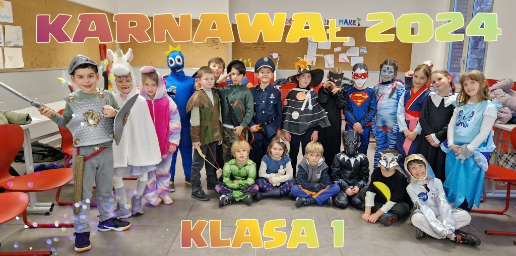 Karnawał w klasie 1
