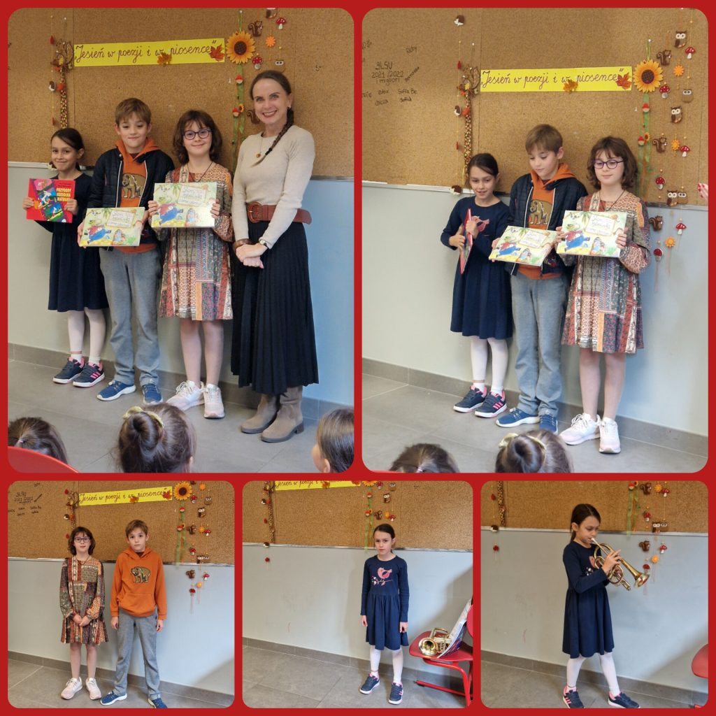 Jesień w poezji i piosence w klasie 3