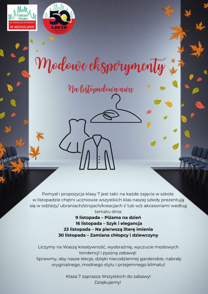 Modowe eksperymenty na listopadową aurę