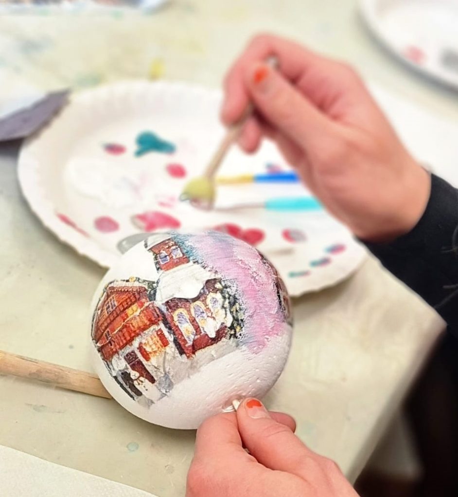 Warsztaty decoupage dla rodziców