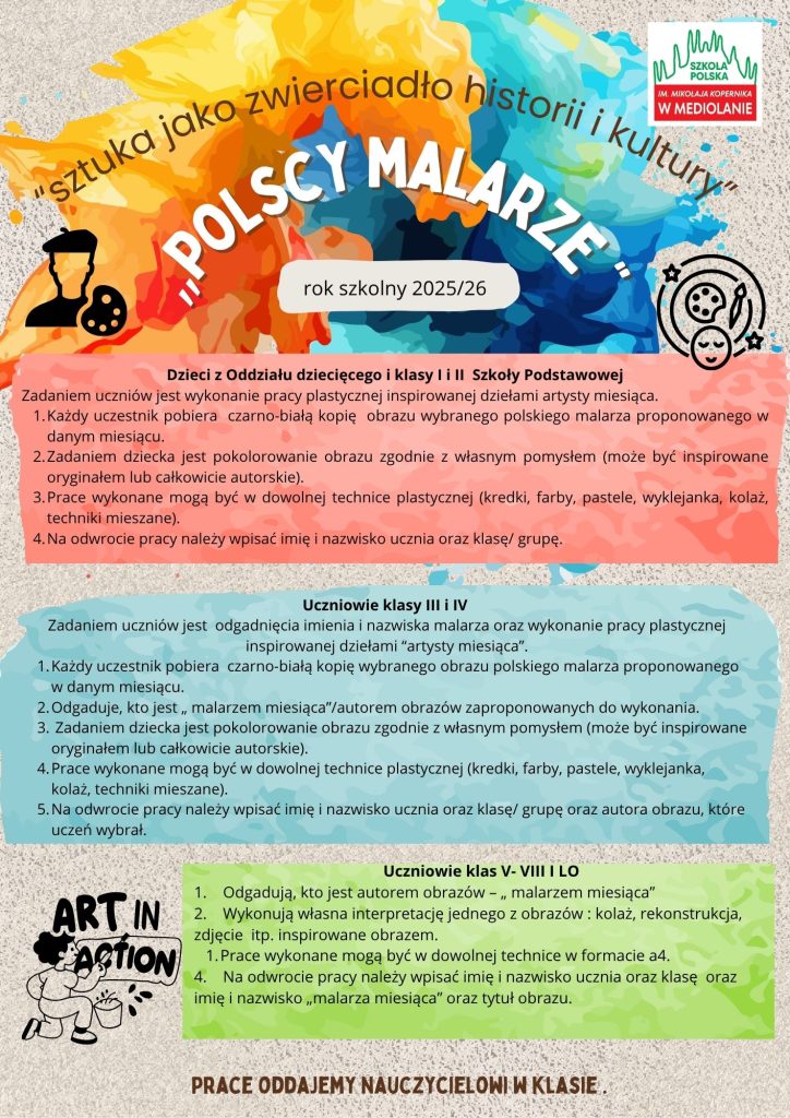 „Polscy malarze – sztuka jako zwierciadło historii i kultury”