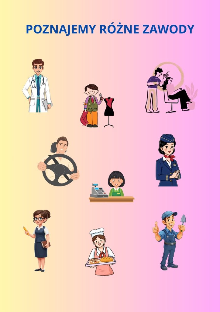 Poznajemy różne zawody w klasie 2A