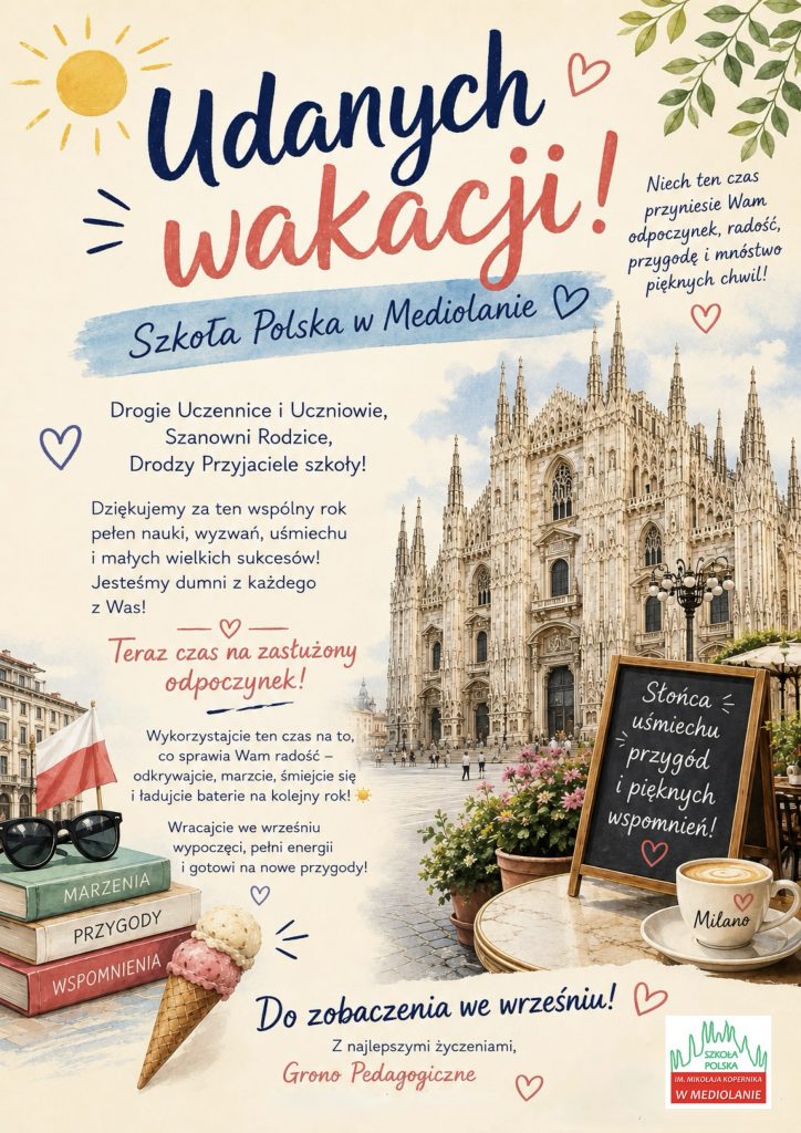 WAKACJE!!!