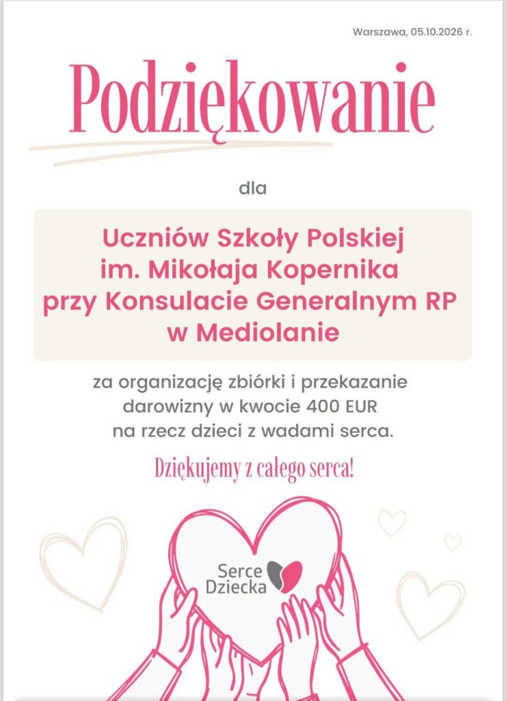 Uczniowie wsparli z serca inne potrzebujące serca!